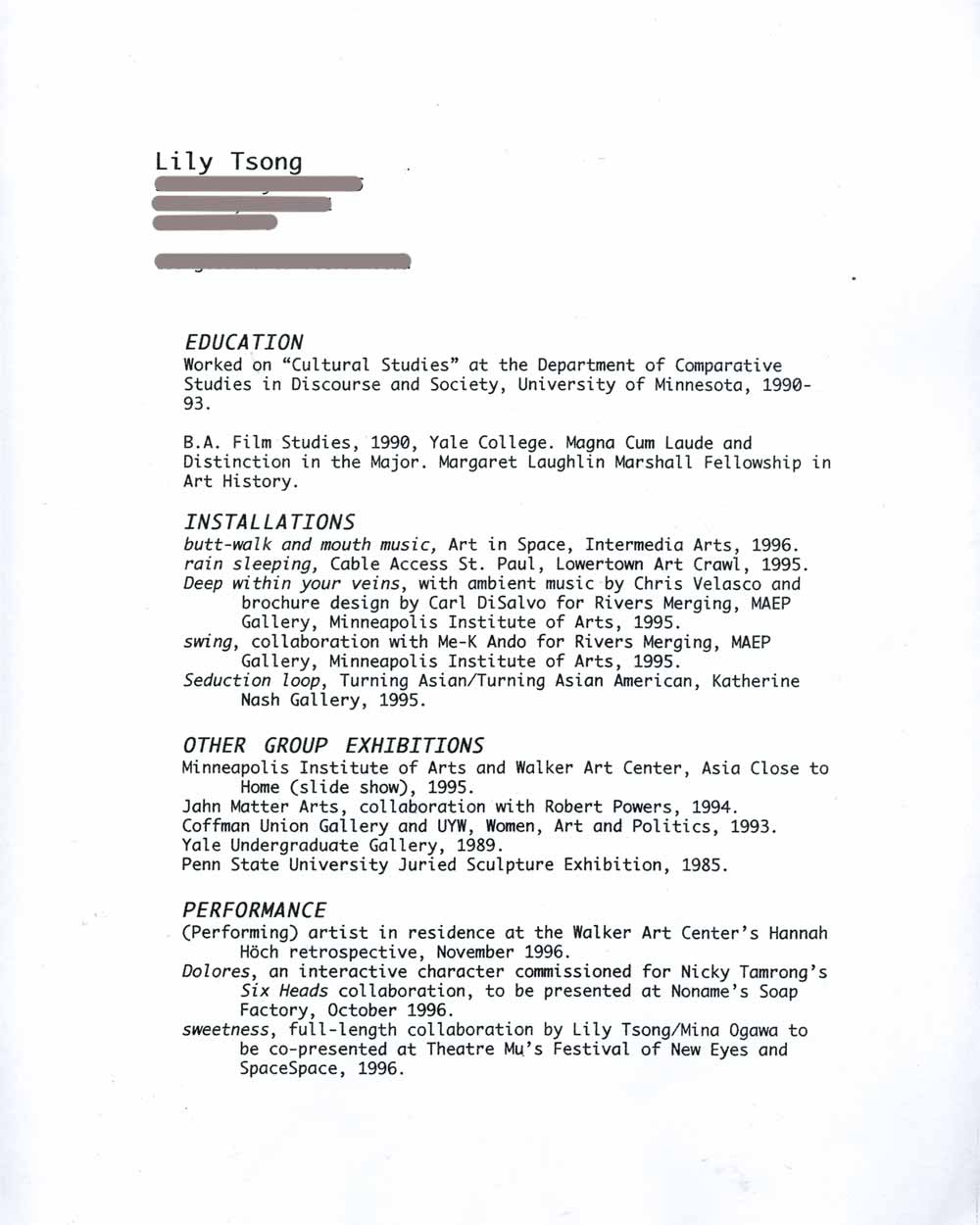 american resume model
